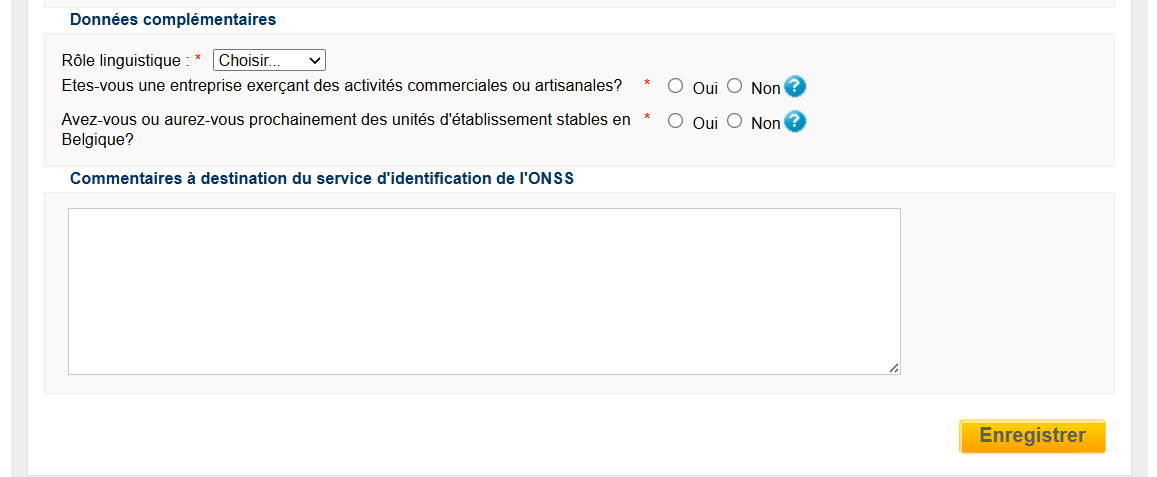 WIDE - additional data  WIDE - additional data of identification