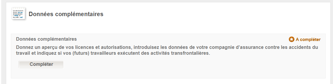 WIDE: Additional information  WIDE: entry screen Additional information